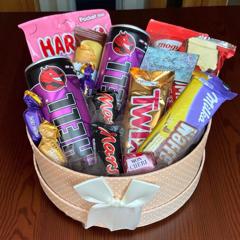 Szalagtűzőre - édességgel