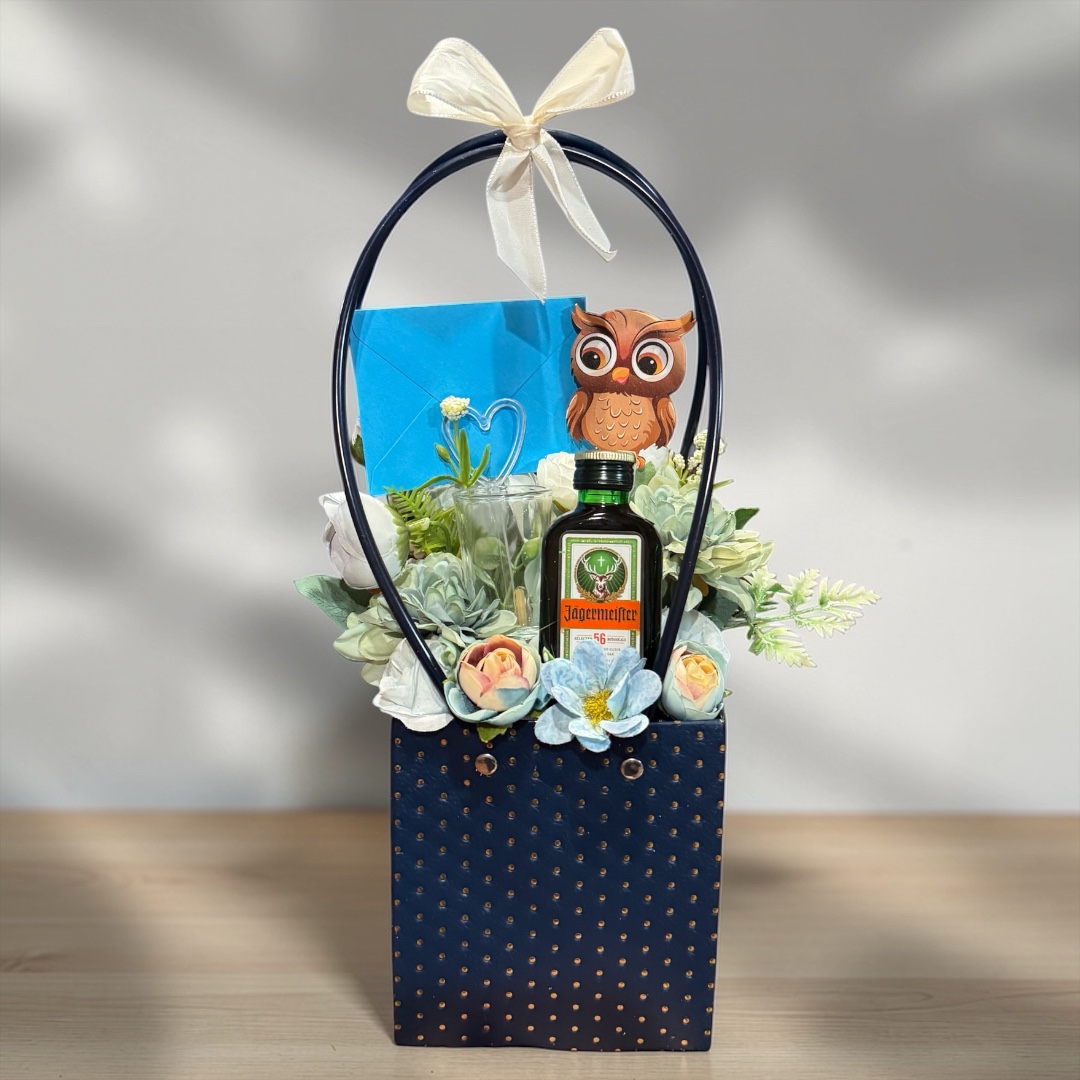 Ballagási ajándéktáska - pénzátadó borítékkal