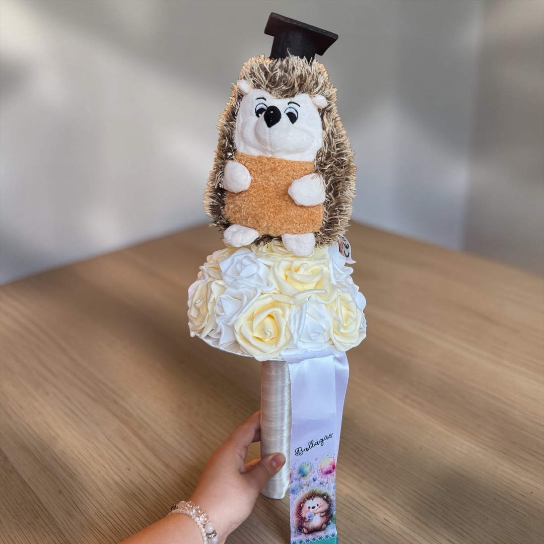 Ovis ballagási csokor - süni