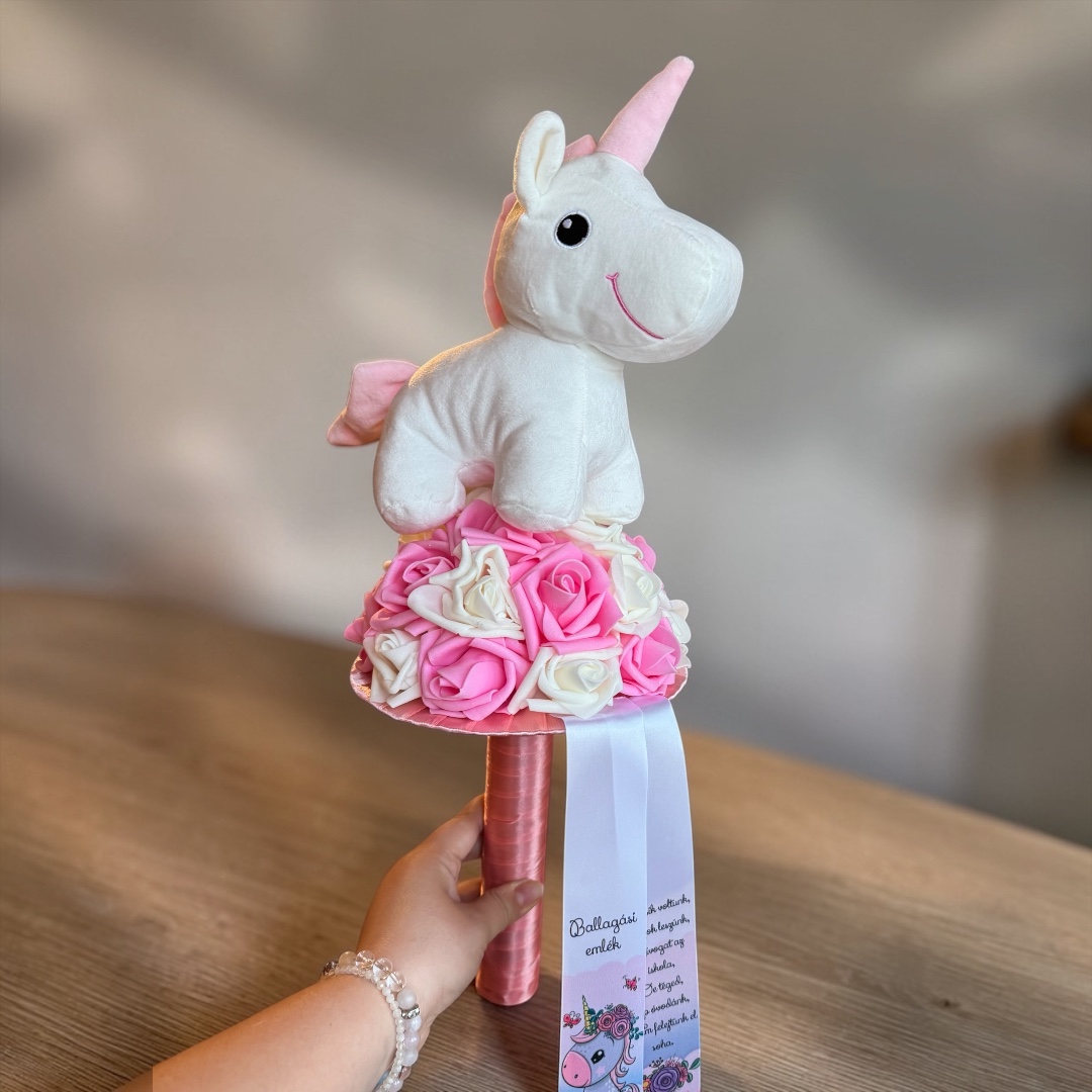 Ovis ballagási csokor - unikornis