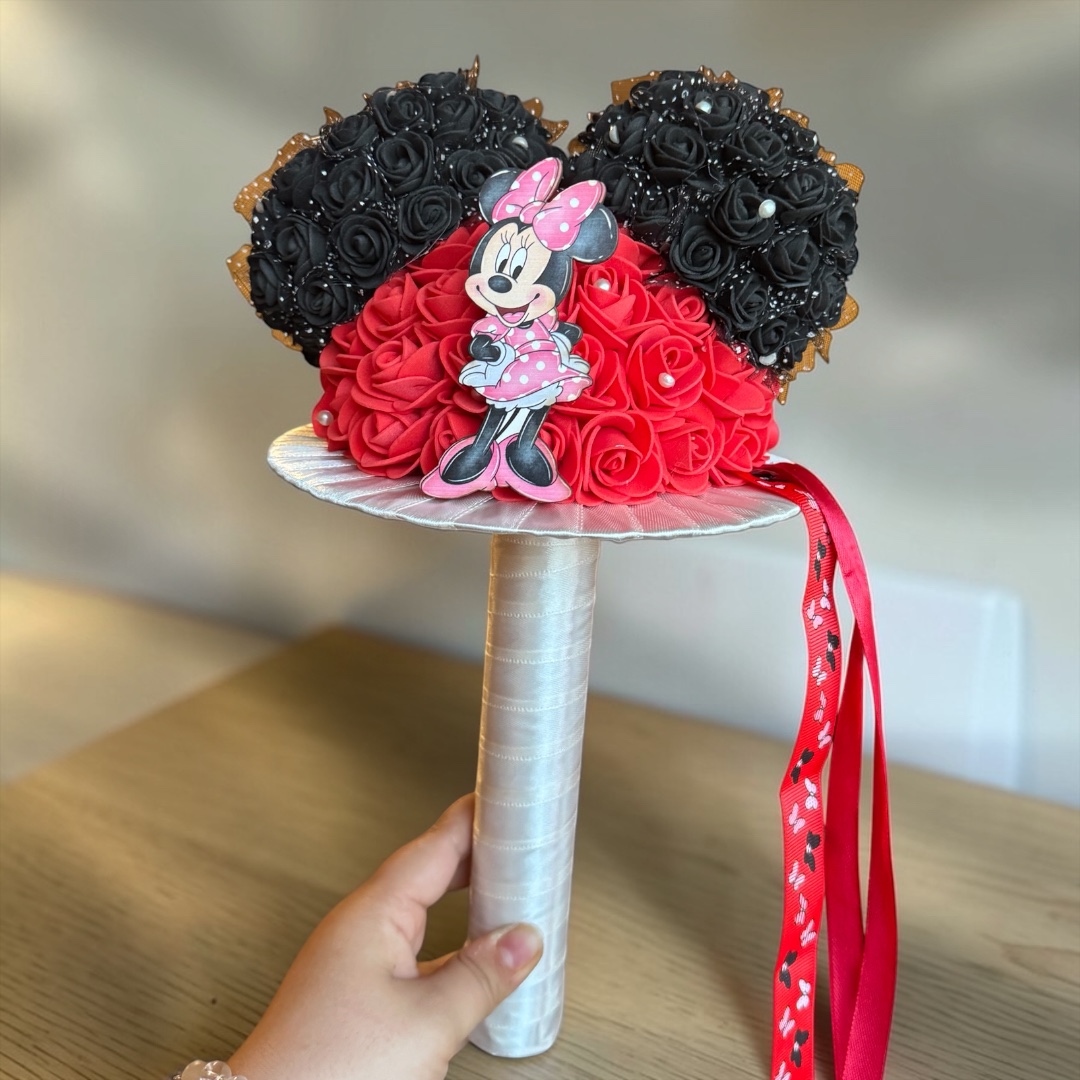 Ovis ballagási csokor - minnie