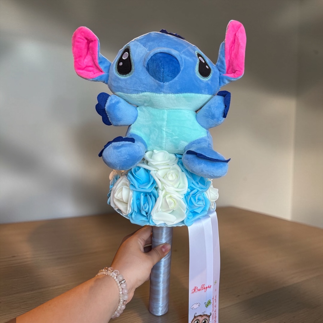 Ovis ballagási csokor - stitch