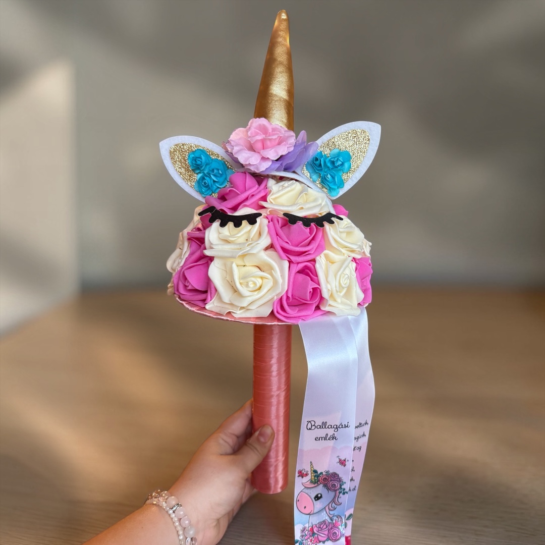 Ovis ballagási csokor - unikornis