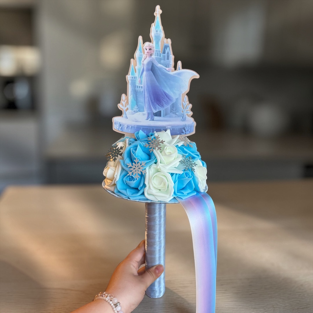 Ovis ballagási csokor - jégvarázs