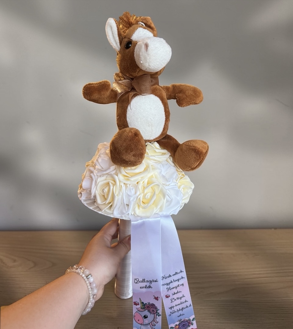 Ovis ballagási csokor - lovacska