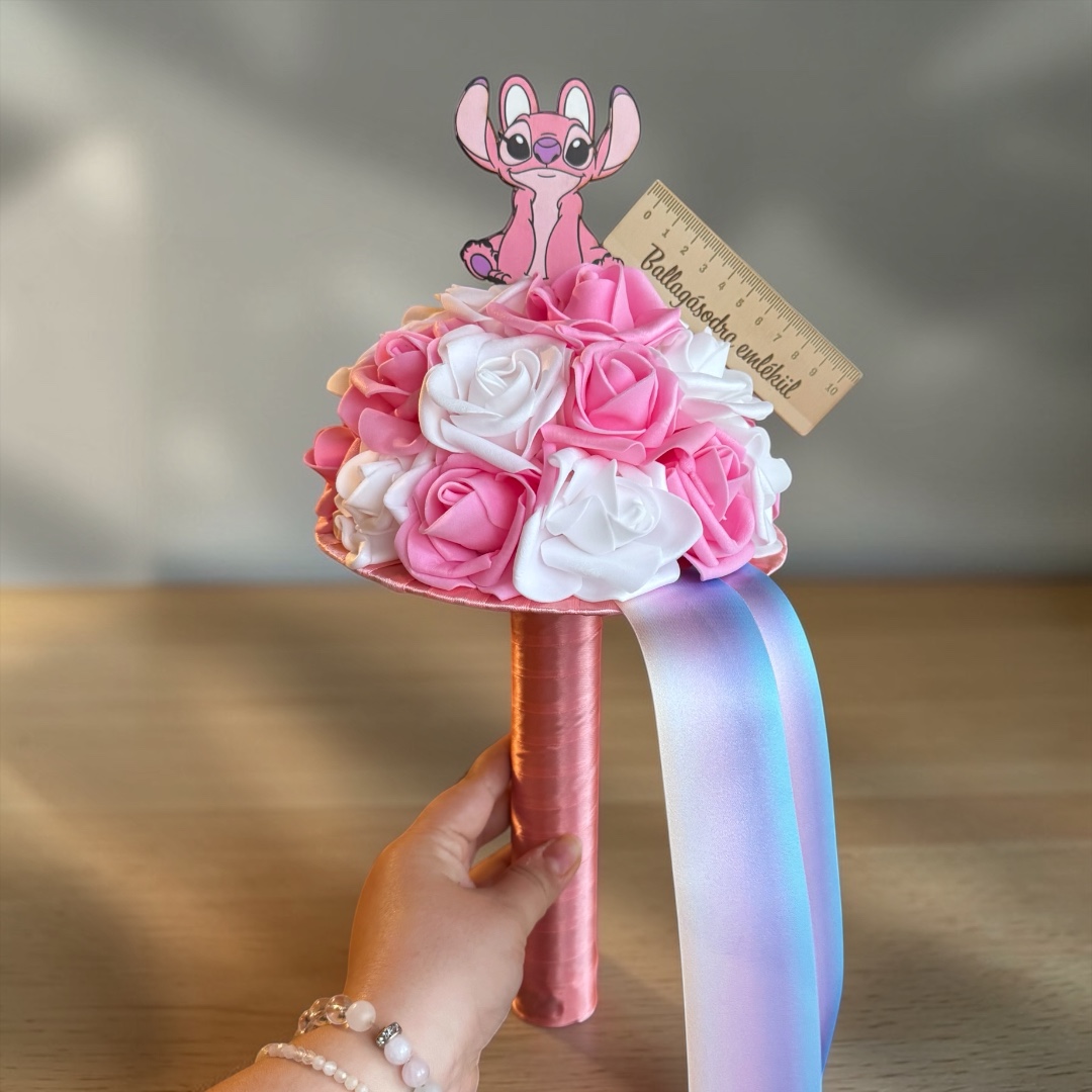 Ovis ballagási csokor - stitch