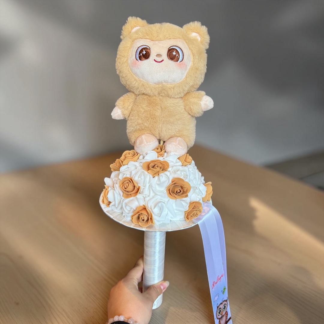 Ovis ballagási csokor - labubu