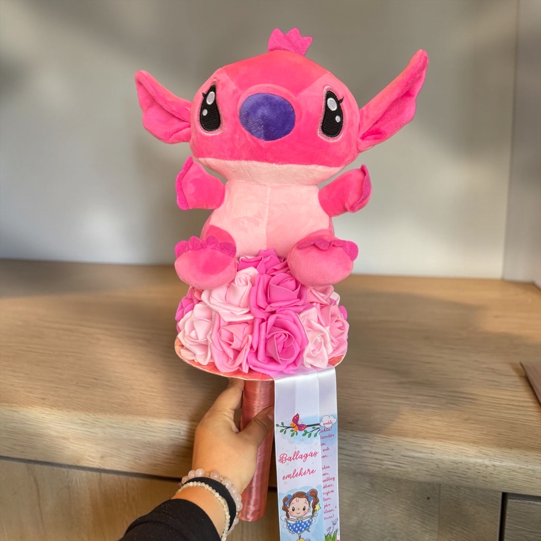 Ovis ballagási csokor - stitch