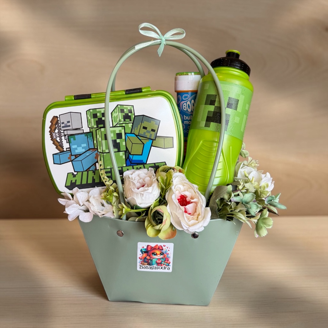 Ovis ballagási táska - minecraft