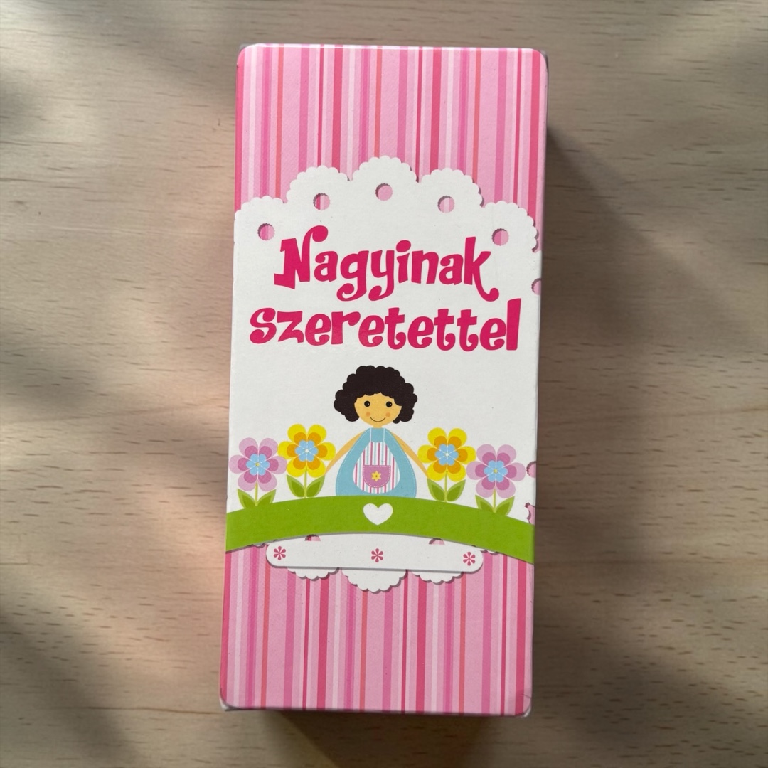 Anyák napi feliratos csokoládé - Nagyinak szeretettel