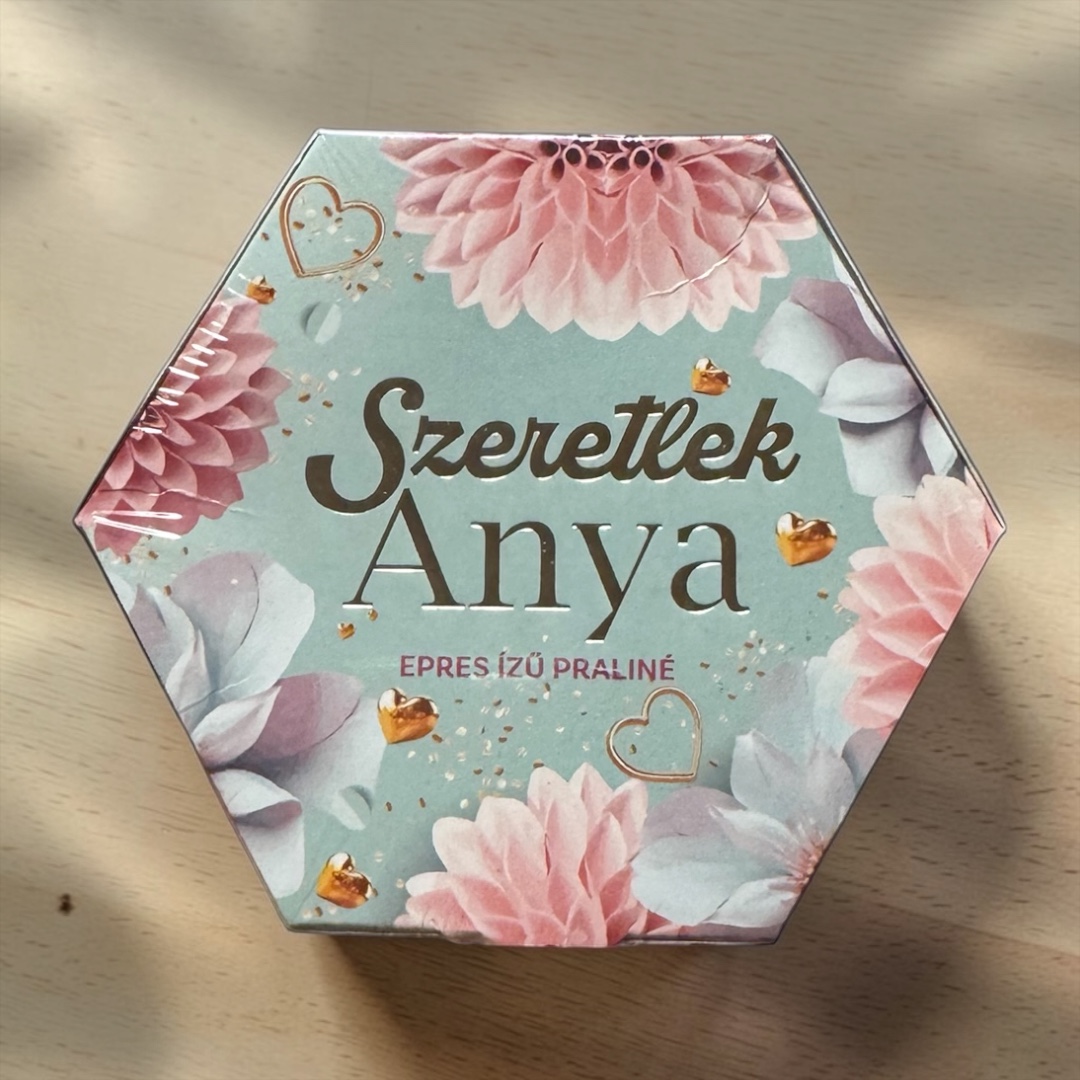 Anyák napi feliratos csokoládé - Szeretlek Anya