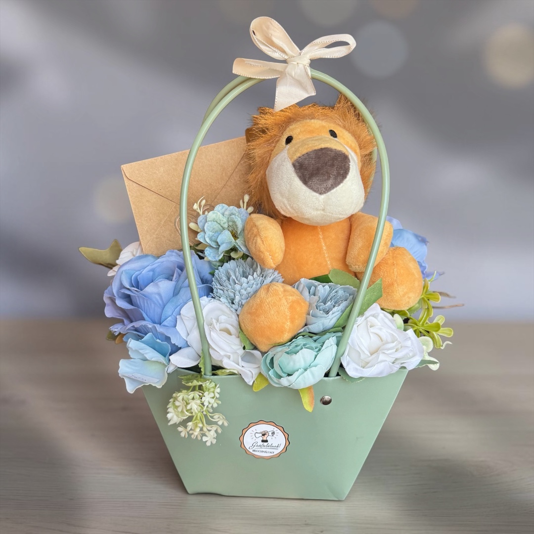 Ballagási ajándéktáska - pénzátadó borítékkal