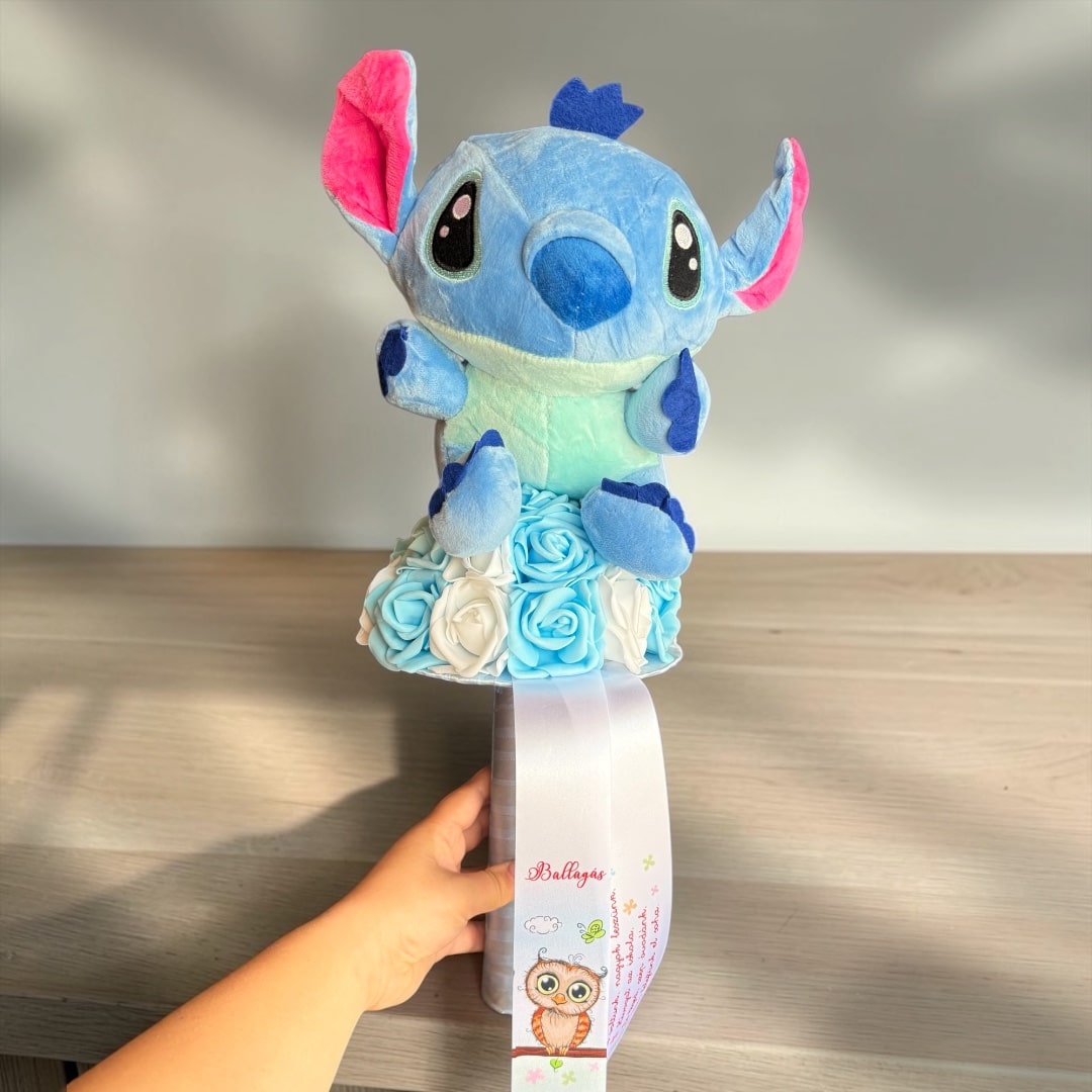 Ovis ballagási csokor - stitch