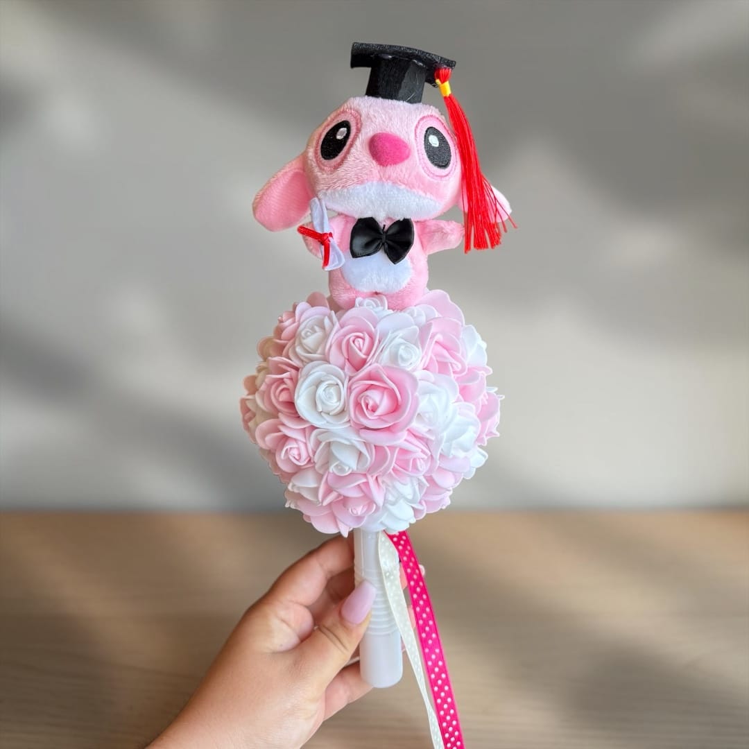 Bölcsis/mini ballagási csokor - stitch