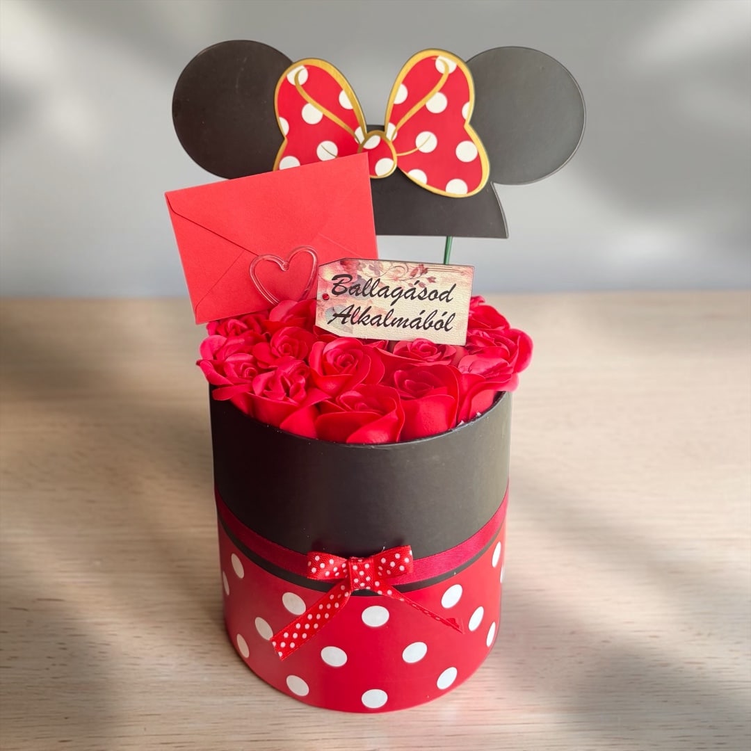 Ballagási box - Minnie