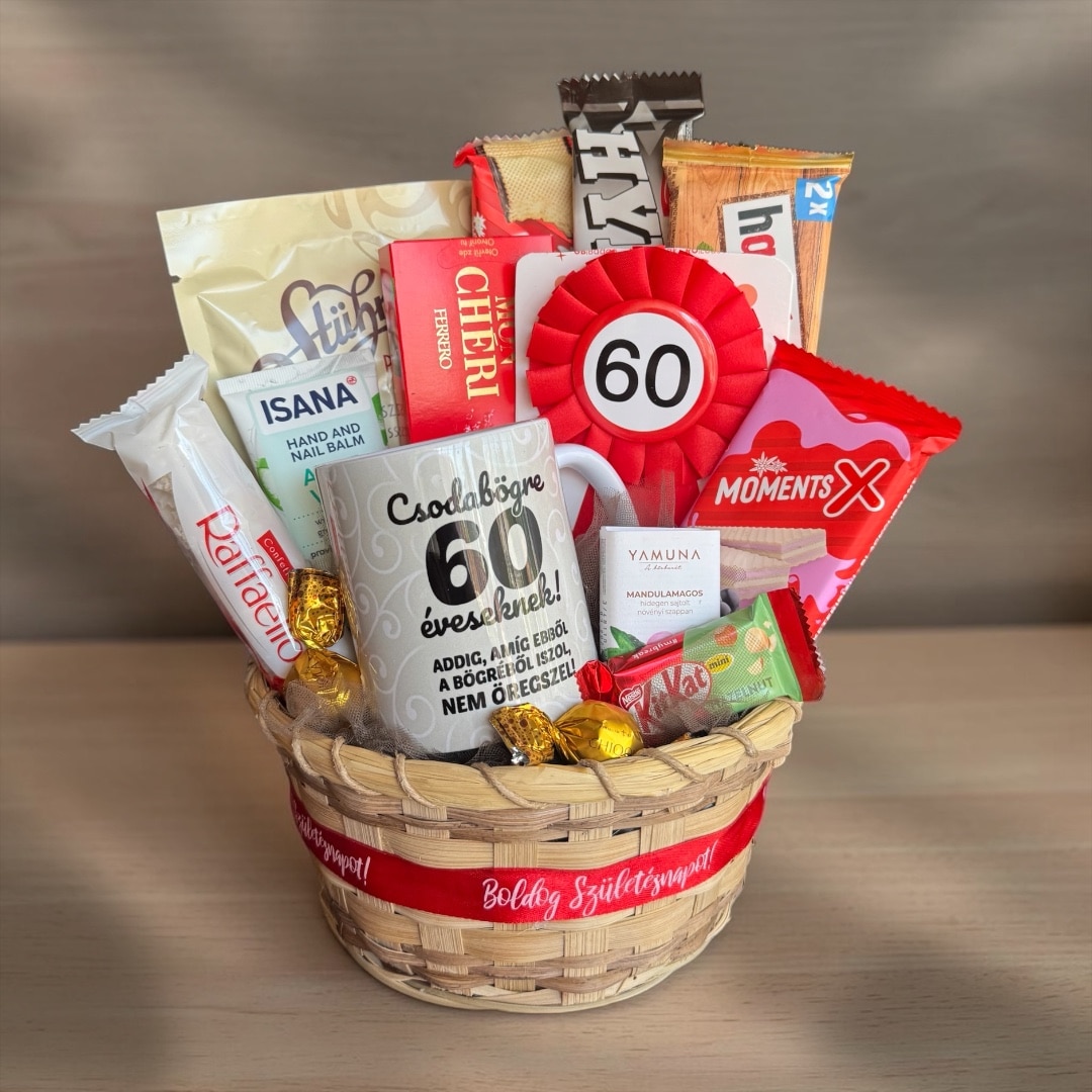 60. Születésnapi Ajándékbox