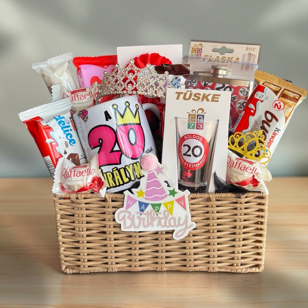 20. Születésnapi ajándékbox lányoknak