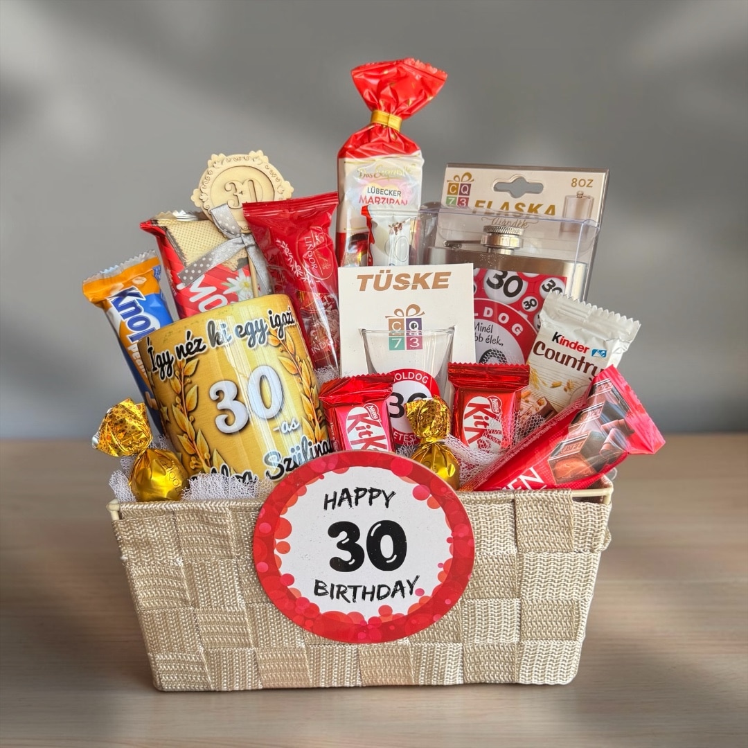 30. Születésnapi Ajándékbox