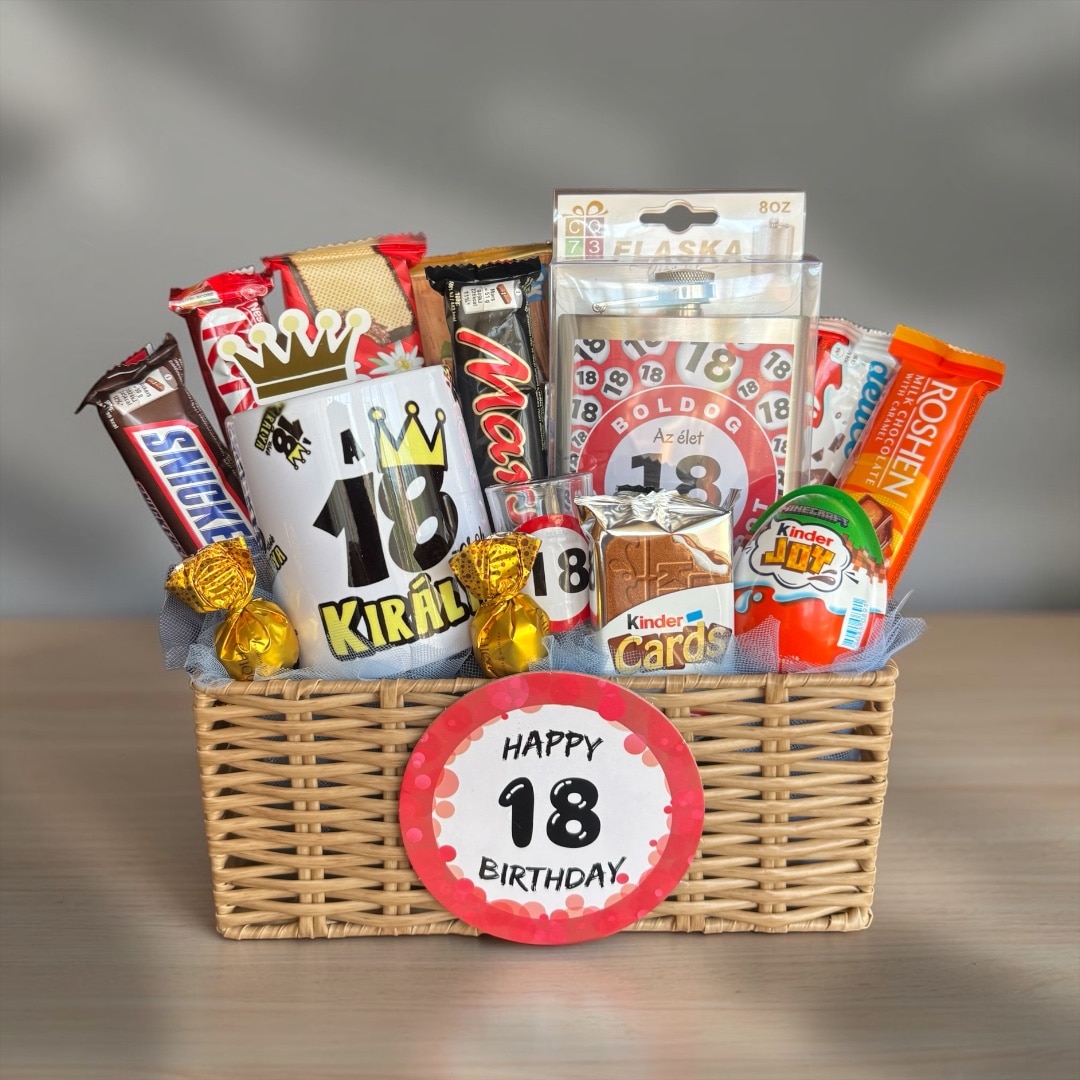 18. Születésnapi Ajándékbox – A 18-asok Királya